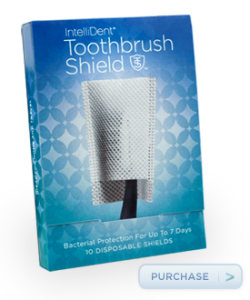 sample toothbrush shield